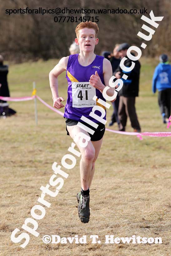 Inter Counties Schools Cross Country, Temple Park, South Shields. Photo: David T. Hewitson/Sports for All Pics